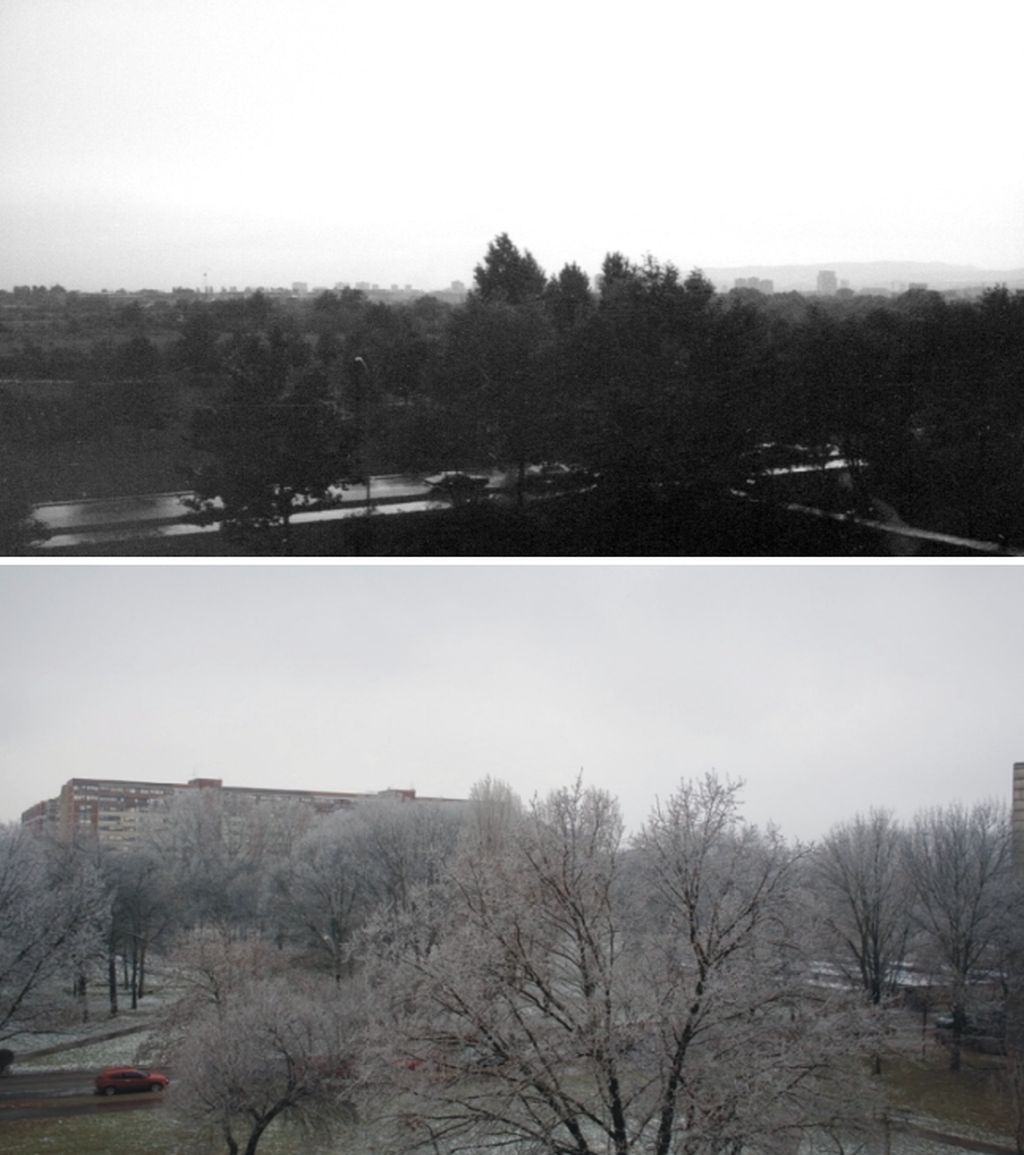 Središće 70-ih godine i 2010. godine